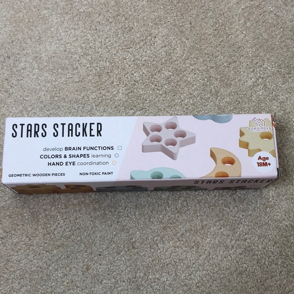 Baby’s Gopo Toys Stars Stacker - Picture 3 of 3